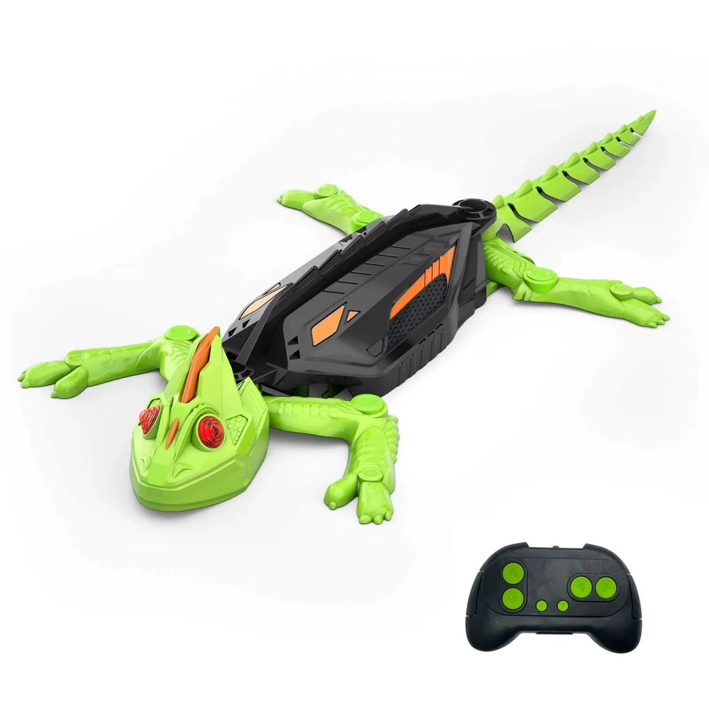 Experience the Thrill of the ORIGINAL Wall Climbing Gecko RC Robot – Rechargeable Remote Control Lizard Toy with LED Eyes for Gravity-Defying Fun on Walls & Glass!