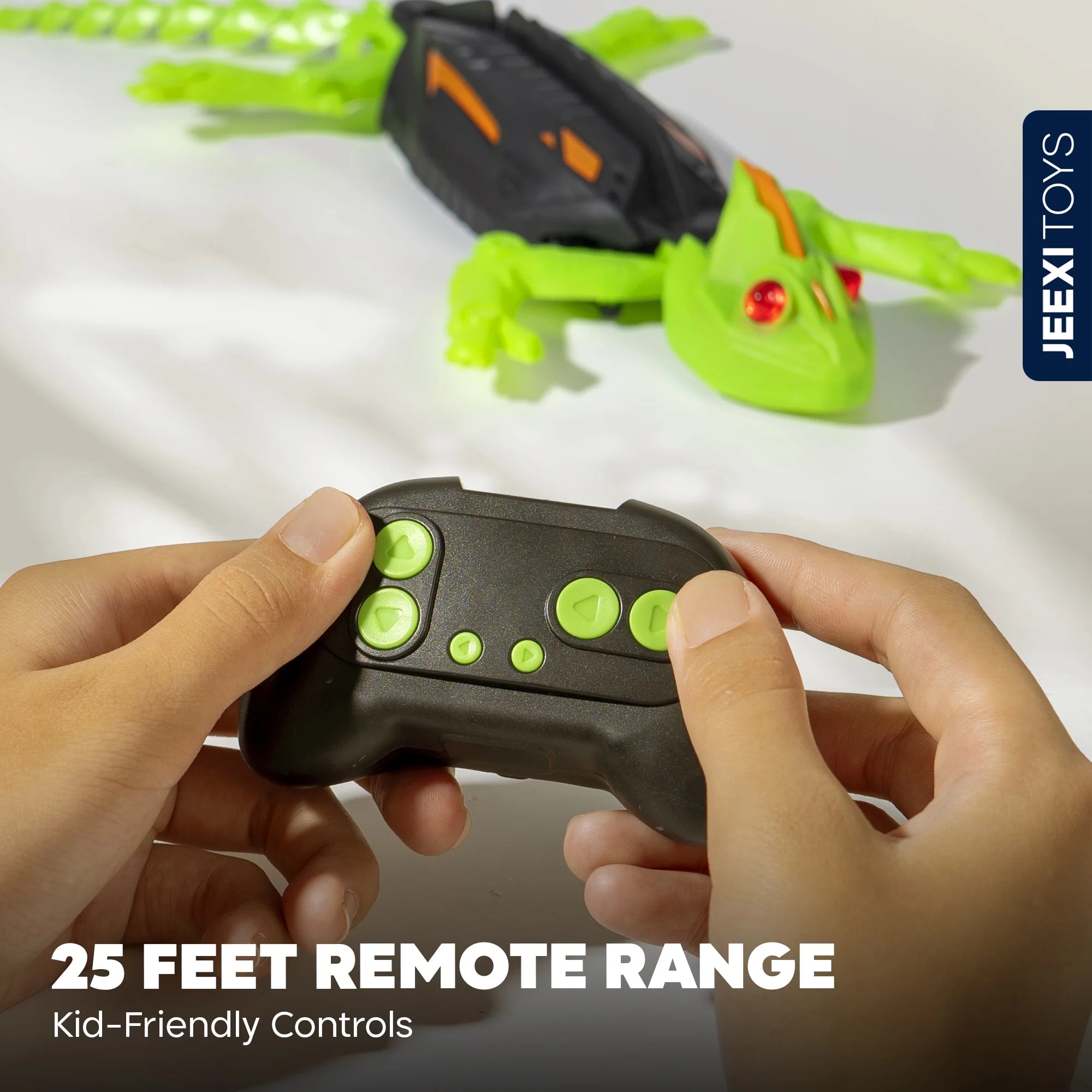 Experience the Thrill of the ORIGINAL Wall Climbing Gecko RC Robot – Rechargeable Remote Control Lizard Toy with LED Eyes for Gravity-Defying Fun on Walls & Glass!